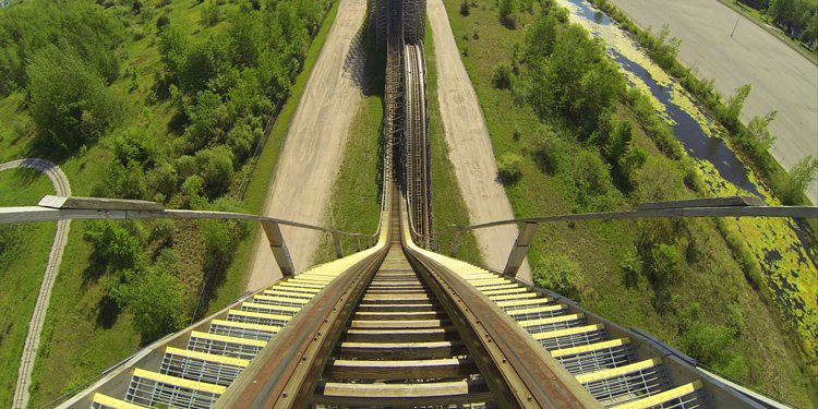 Shivering Timbers Front Seat POV!