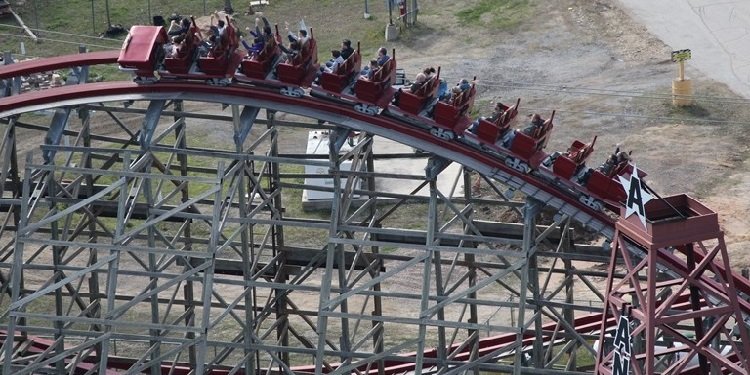 Opening Day at Six Flags Over Texas!