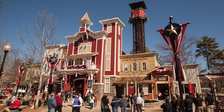 Firemen's Landing at Silver Dollar City!