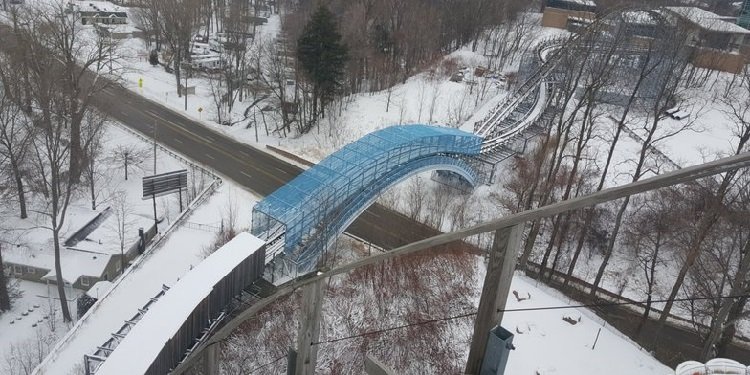 Ravine Flyer II Winter Track Walk!