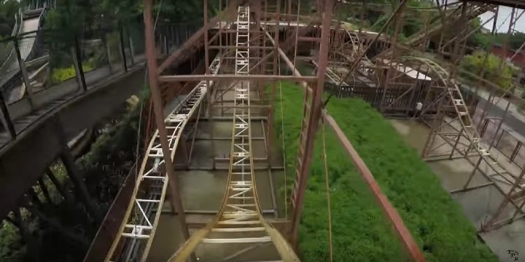 POV of Crazy Wild Mouse Coaster!