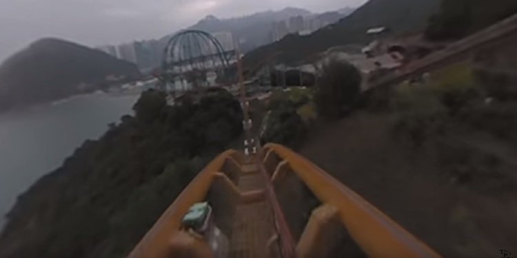 360-Degree Video of Wild West Mine Train!