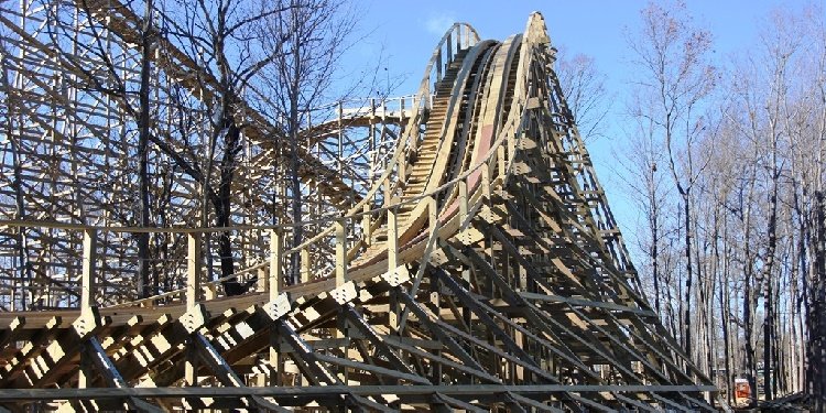 Mystic Timbers at Kings Island, Ohio!