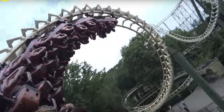 NEW POV Video of Python at Efteling!