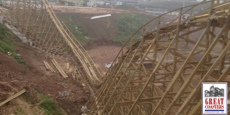 Photos of GCI Coaster at Happy Valley Chongquing!