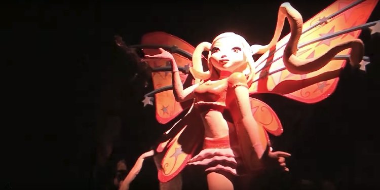 POV Video of Winx Club Dark Ride, Italy!