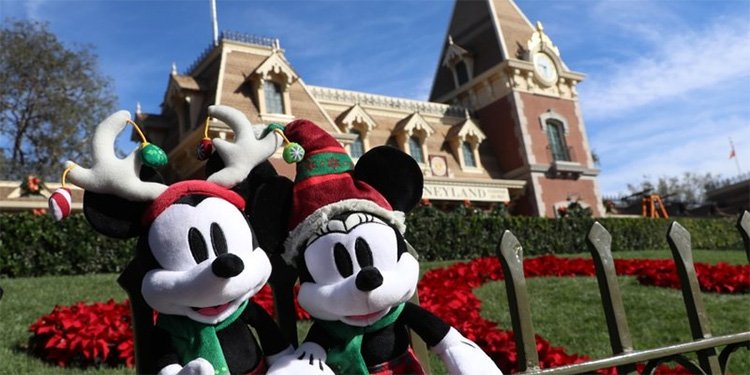 Holidays at Disneyland!