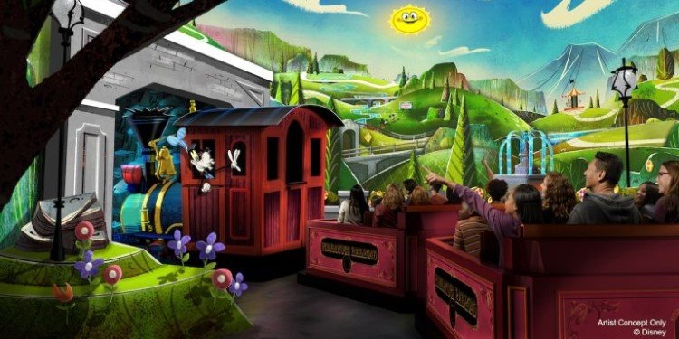 New Ride Coming to Disneyland's Toontown!