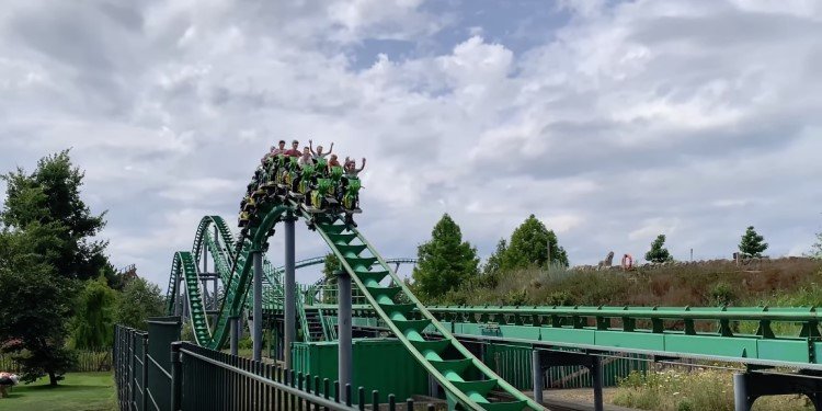 NEW 4K POV Video of Toverland's Booster Bike!