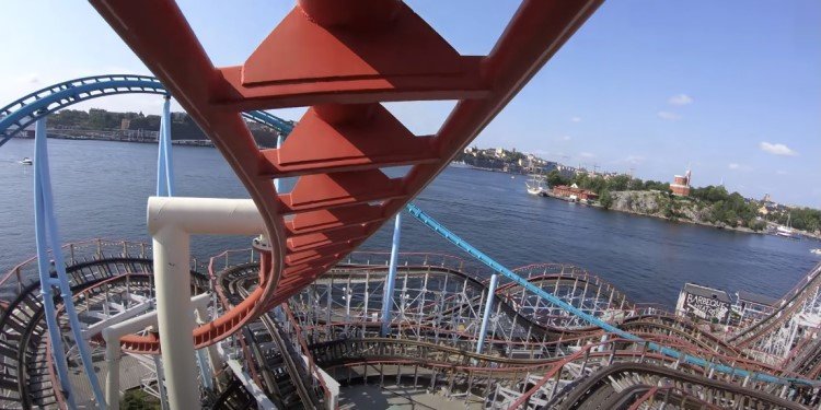 Multi-Angle POV Video of Grona Lund's Kvasten!