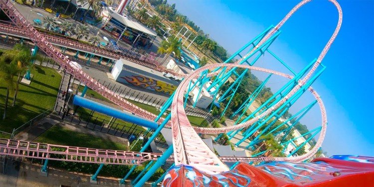 POV Video of Xcelerator at Knott's Berry Farm!