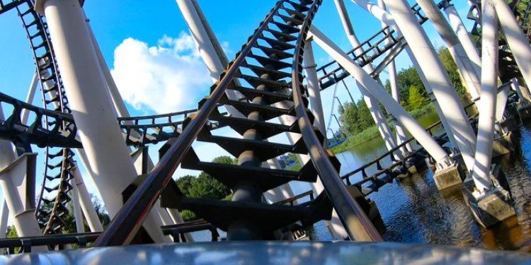 POV of XPress Platform 13 at Walibi Holland!