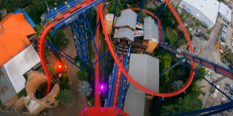 Front-seat POV Video of SheiKra!