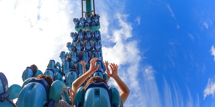 NEW POV Video of SeaWorld's Kraken!