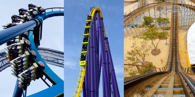 The Coasters of SeaWorld San Antonio!