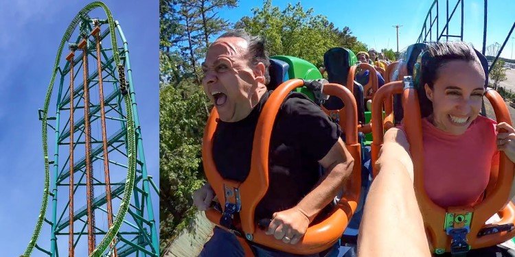 NEW Video of Great Adventure's Kingda Ka!