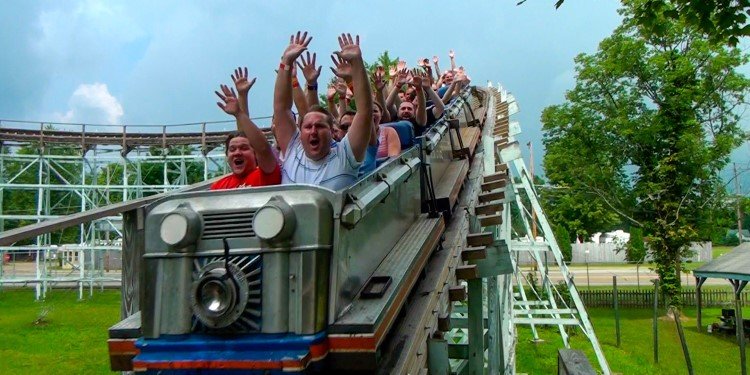 Video of Conneaut Park's Blue Streak!