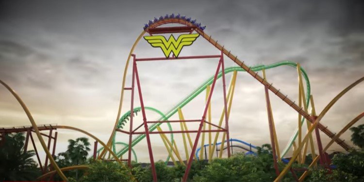 Wonder Woman Ride Coming to SF Magic Mountain!