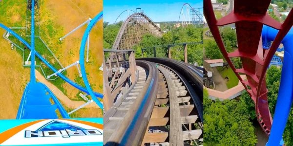 POV Video of Six Coasters at Kings Island!