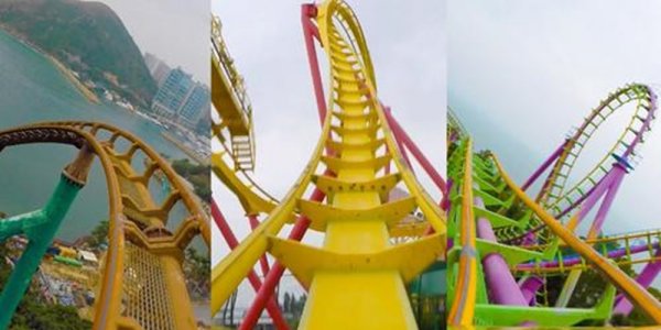 Ride All the Coasters at Ocean Park, Hong Kong!