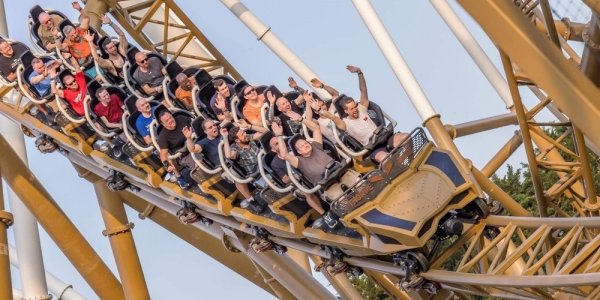 Bert Does the UK with TPR: Thorpe Park!